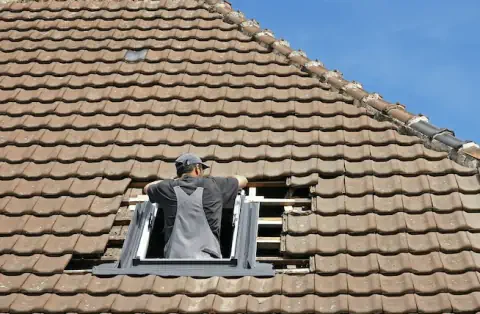 Pose de velux - Orval